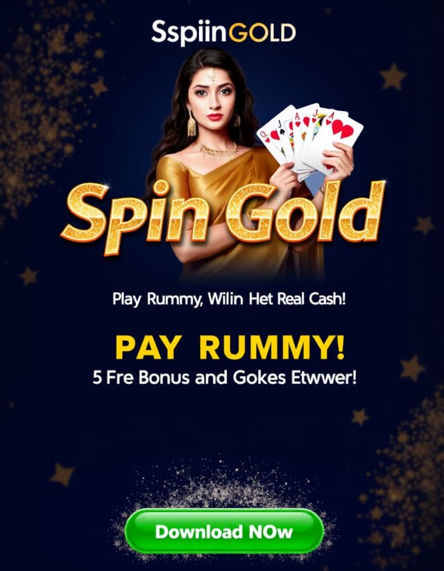 Spin Gold Banner